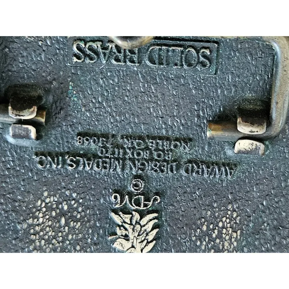 50 Year Commemorative Illnois City Saddle Club Belt Buckle